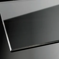 Breuer Drehtür Avanta mit Festteil für Nische Anschlag rechts alu chromeffekt Terrazzo 1000 mm