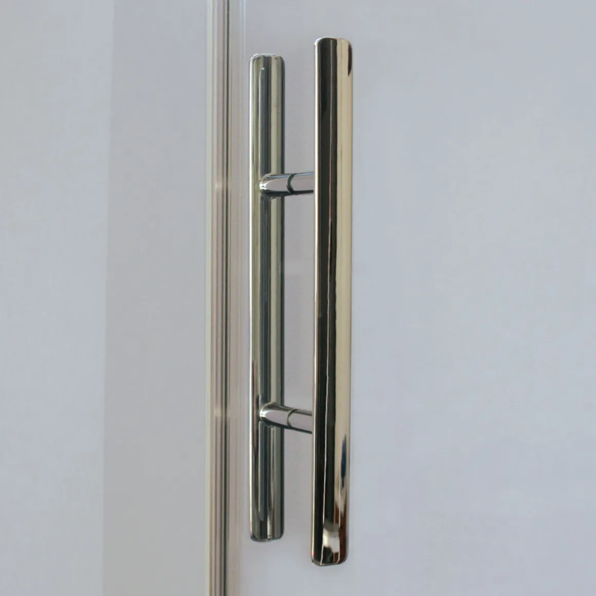Breuer Eckeinstieg Avanta Drehtür 4-teilig alu chromeffekt Klarglas 800/900 mm