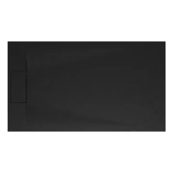 Breuer QUICK72 Duschwanne Lite Line Steinoptik anthrazitgrau 900x1200 mm