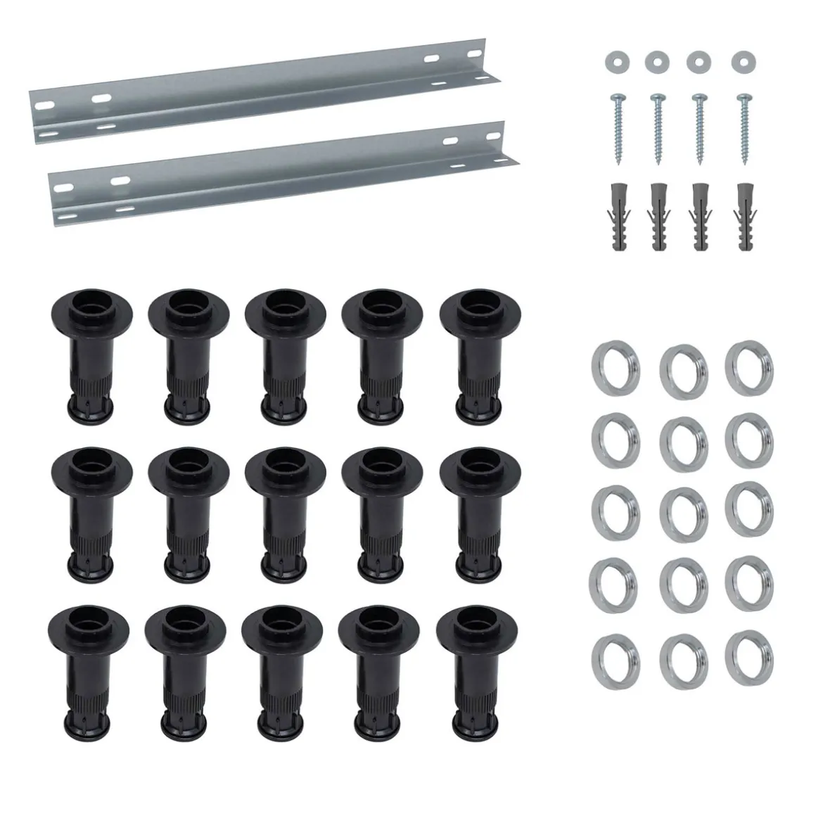 Breuer QUICK72 Wannenfüße-Set 2 für Lite Line 15 Stützfüße