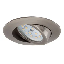 Briloner LED-Einbauleuchten-Set schwenkbar 8,2 x 2,8 cm industrial