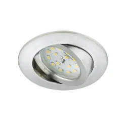 Briloner LED-Einbauleuchte Aluminium Modul rund inkl Gelenk