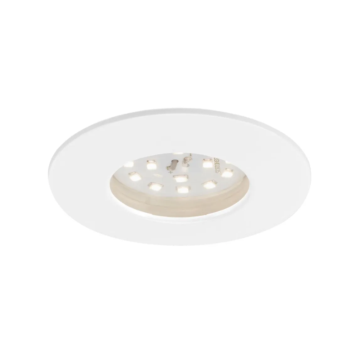 Briloner LED-Einbauleuchten-Set dimmbar 7,5 x 2,8 cm weiß