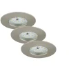 Briloner LED-Einbauleuchte matt 3 x 5,5W