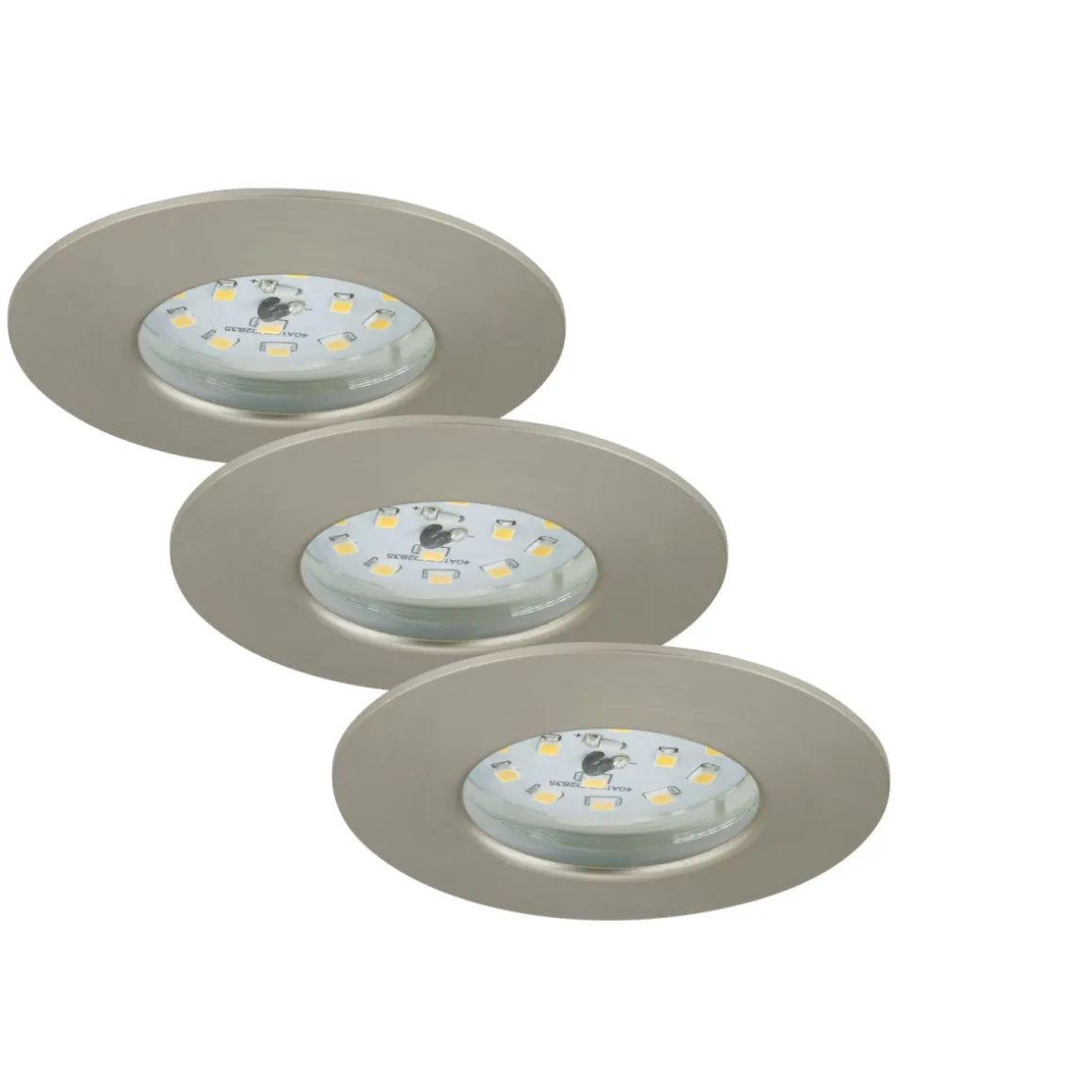 Briloner LED-Einbauleuchte matt 3 x 5,5W