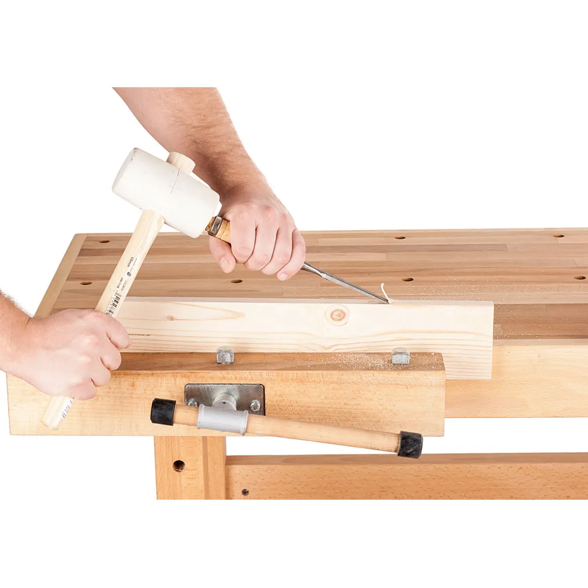 Burgmann Hobelbank 140 x 50 x 83 cm natur