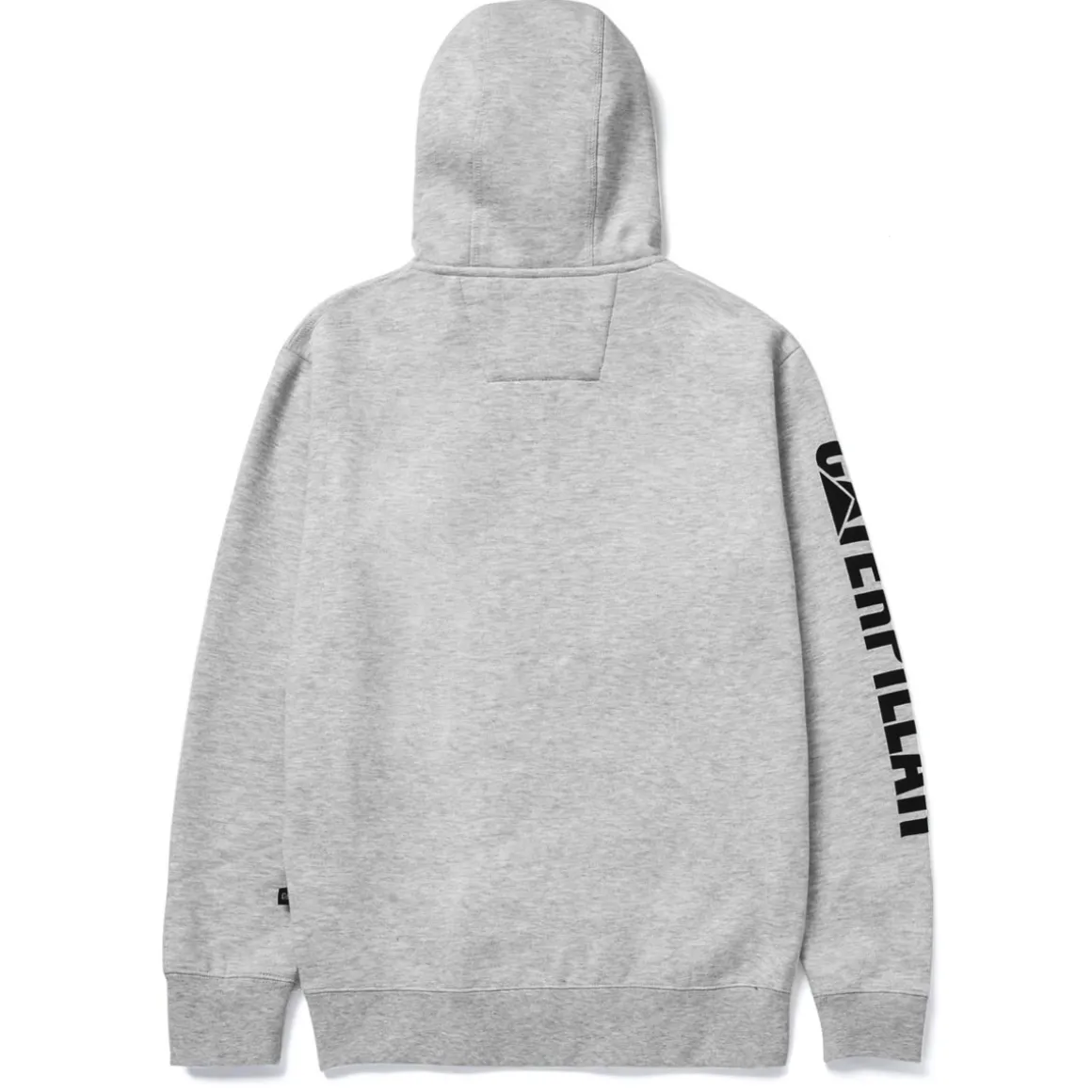 CAT Zip Hoodie Banner Gr. L grau