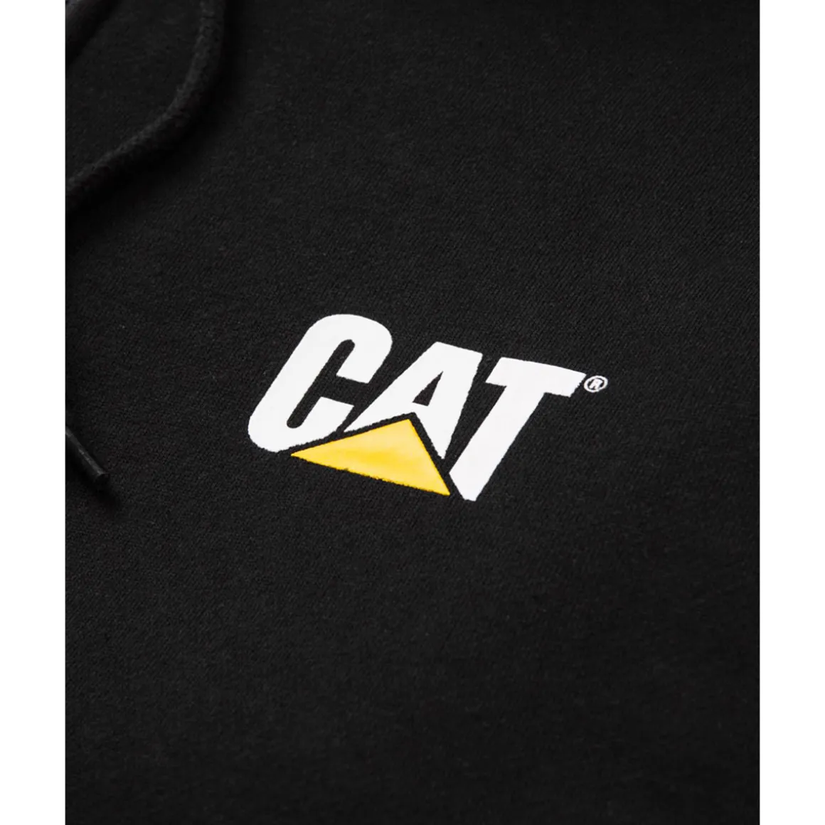 CAT Zip Hoodie Banner Gr. XL schwarz