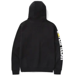 CAT Zip Hoodie Banner Gr. XL schwarz