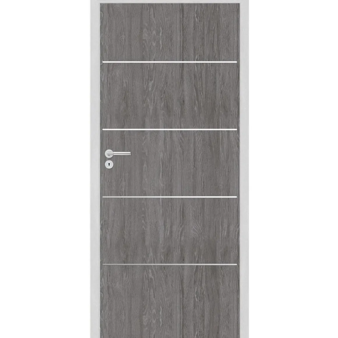 Classen CPL-Zimmertür Discovery Eiche Grigio Anschlag links 198,5 x 98,5 cm