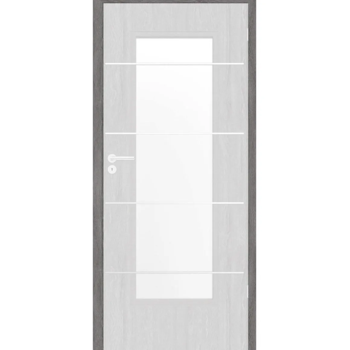 Classen Zarge 24-26 Eiche-Kendal 73,5 cm Anschlag links