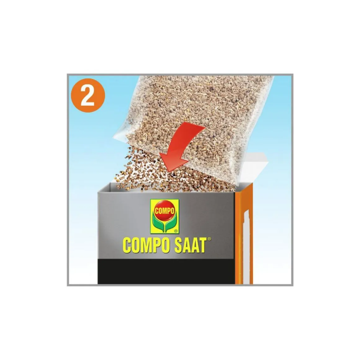 Compo Rasen Reparatur Komplett-Mix 1,2 kg