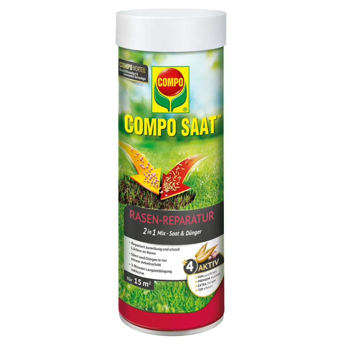 Compo Rasen-Reparatur Mix Samen und Dünger 0,36 kg