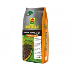 Compo SAAT Rasen Reparatur Komplett-Mix und 4 kg für bis zu 20 m²