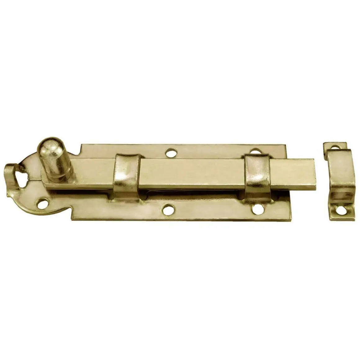 Connex Fensterriegel gerade 25 x 60 mm verzinkt gelb