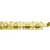 Connex Gartendoppeltor-Überwurf 43 x 7,2 cm verzinkt gelb