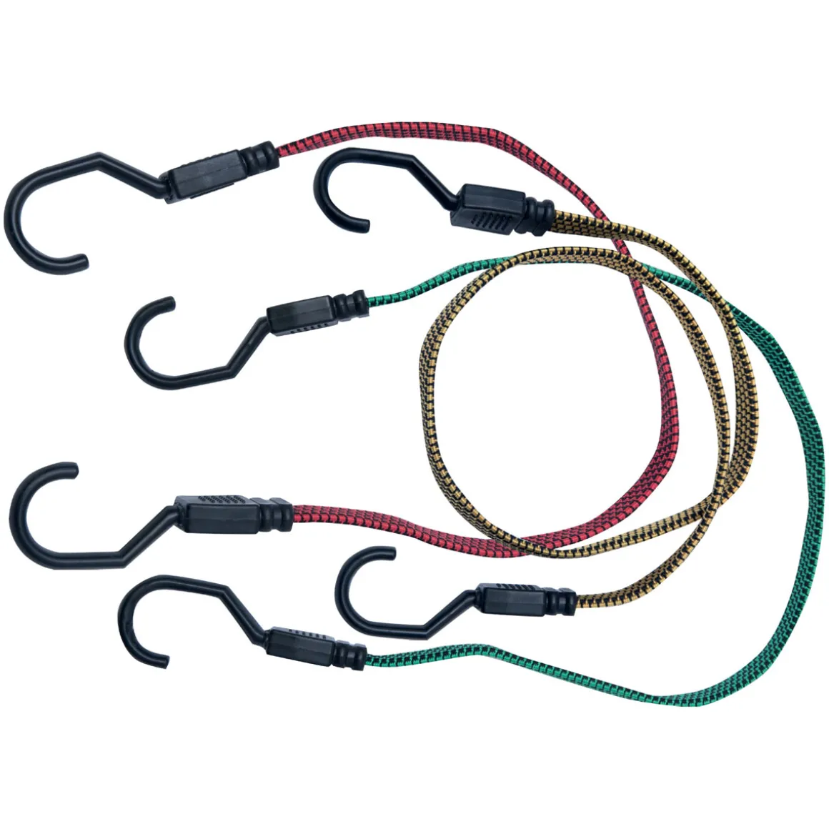 Connex Gepäckspanner-Set mehrfarbig 6-teilig