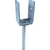 Connex Pfostenträger 65 x 13 cm verstellbar verzinkt