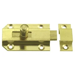 Connex Profilriegel gerade 2,5 x 6 cm Messing
