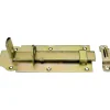 Connex Schloßriegel gerade 45 x 120 mm verzinkt gelb