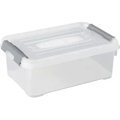 Curver Aufbewahrungsbox Handy und Box Clip-Verschlüsse 4 l
