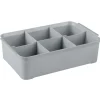 Curver Tragekorb Handy und Tray mit Fächern 4/6/9 l