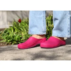 Damen Clogs Himbeere Gr. 38/39