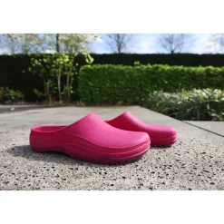 Damen-Clogs Gr. 36 / 37 Himbeere