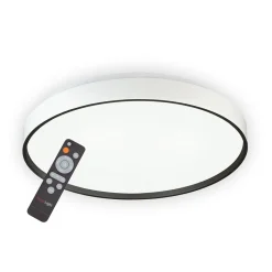 Decken-Wandleuchte SHINING JUPITER BLACK 1800K 24W