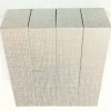 Dekor-Eckhölzer 1,9 x 1,9 x 6 cm 4 Stk Metall Leinen