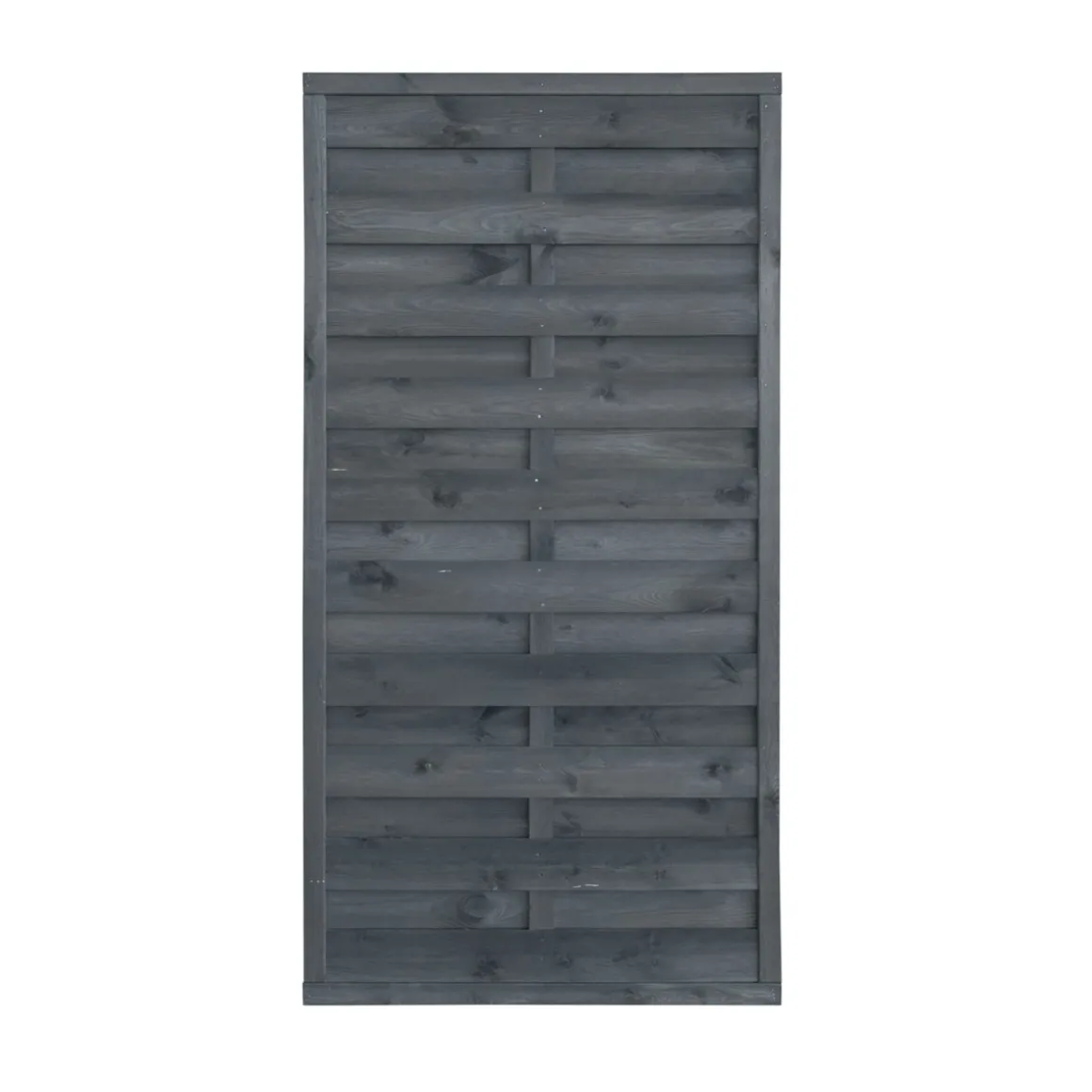 Dichtzaum 90 x 180 cm glatt Kiefer dunkel- grau gebeizt