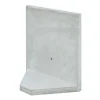 Diephaus L-Stein Ecke Sichtbeton grau 100 x 100 x 45 x 5 cm