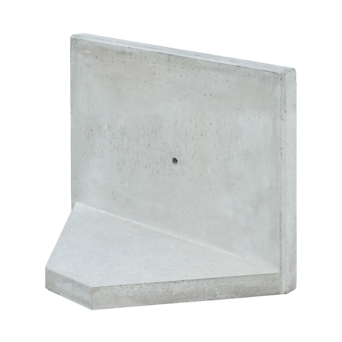 Diephaus L-Stein Ecke Sichtbeton grau 40 x 100 x 30 x 5 cm