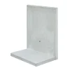 Diephaus L-Stein Sichtbeton grau 100 x 100 x 45 x 5 cm