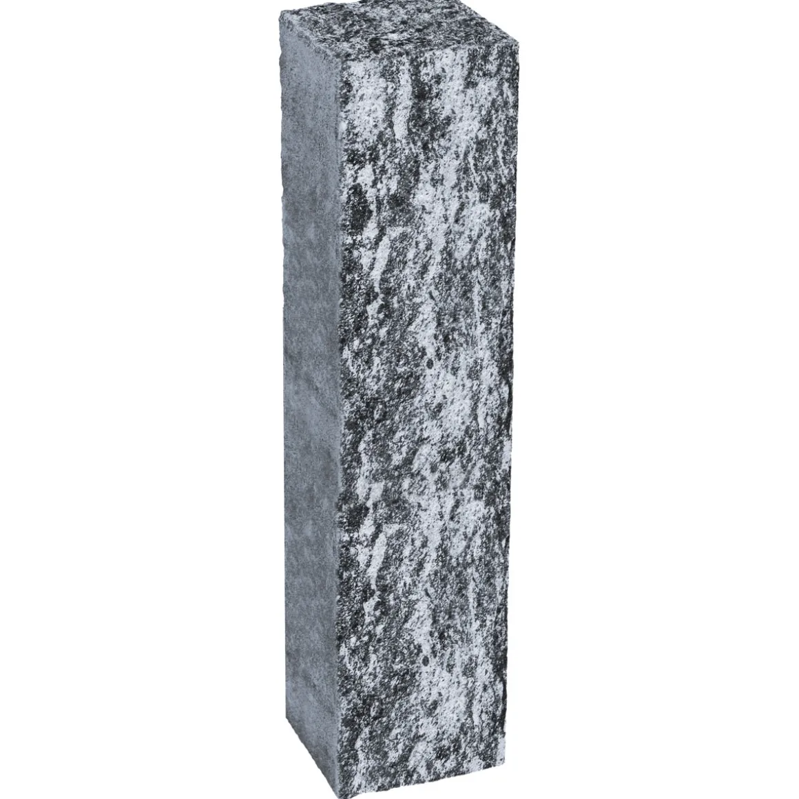 Diephaus Palisade Weiß-Schwarz 75 x 15 x 12,5 cm