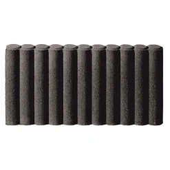 Diephaus Palisaden Bordstein Mini anthrazit 9,1 x 25 x 6 cm