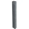 Diephaus Rechteck-Palaside anthrazit 200 x 16,5 x 12 cm