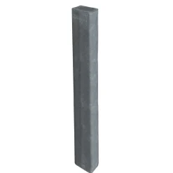 Diephaus Rechteck-Palaside anthrazit 200 x 16,5 x 12 cm