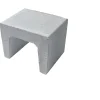 Diephaus U-Stein grau anthrazit 40 x 40 x 40 cm