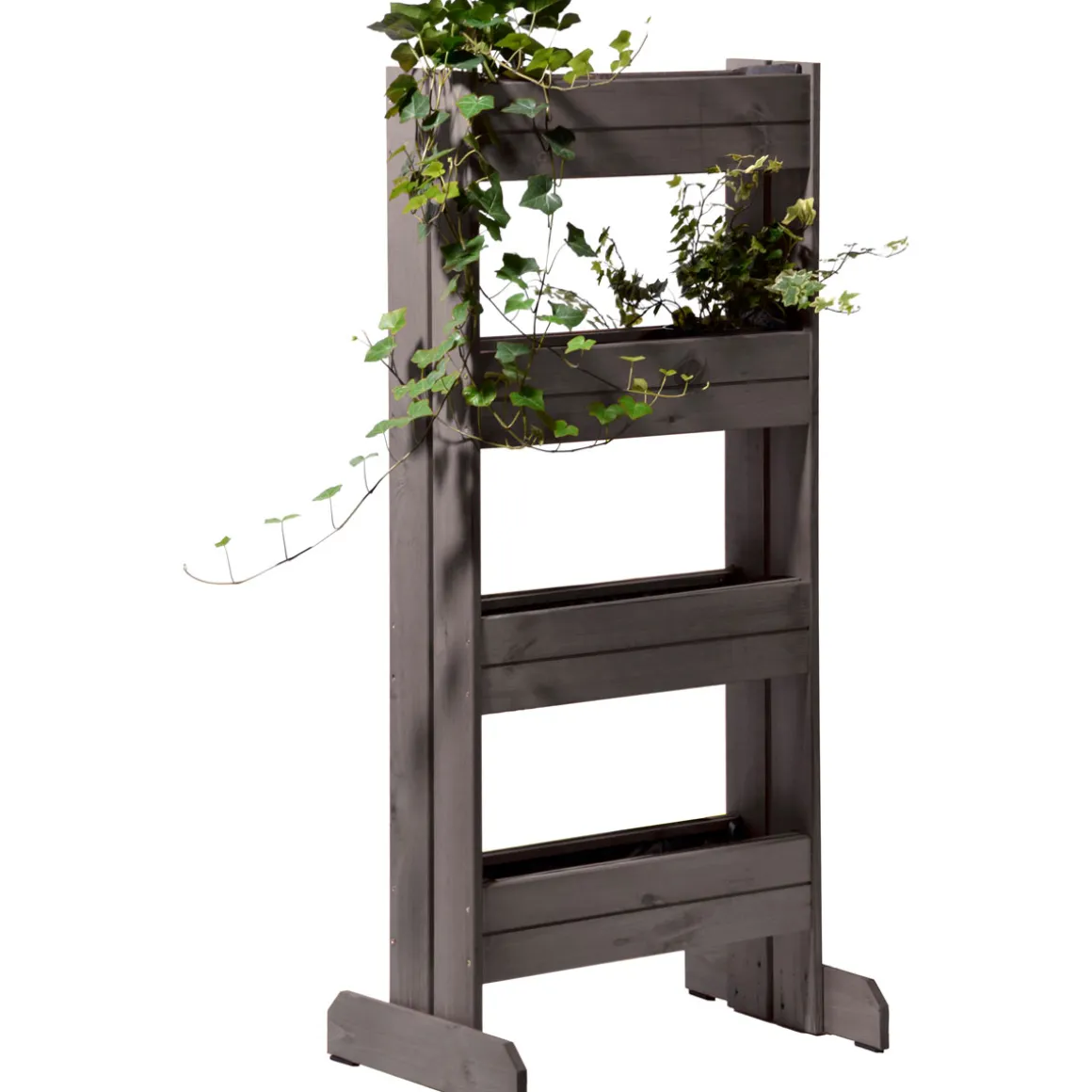 dobar Hochbeet 55 x 125 x 40 cm grau