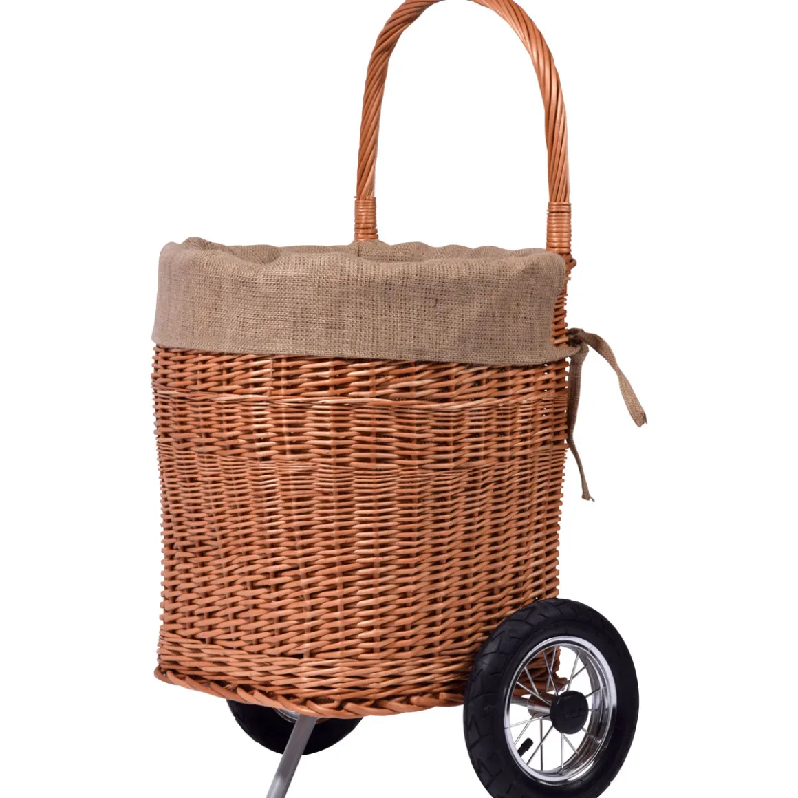 dobar Kaminholzwagen 44 x 93 x 40 cm braun