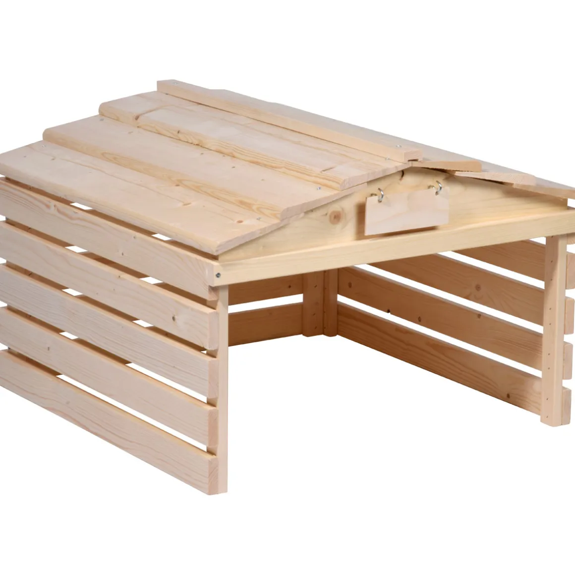 dobar Mährobotergarage 78,5 x 74 x 52,5 cm natur