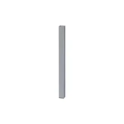 Dolle Möbelfuß Stilt silber 87 x 5 x 5 cm