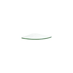 Dolle Regalboden 1/4-Kreis 30 x 30 x 1 cm klar