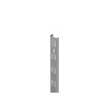 Dolle Wandschiene 2-reihig silber 49,5 cm