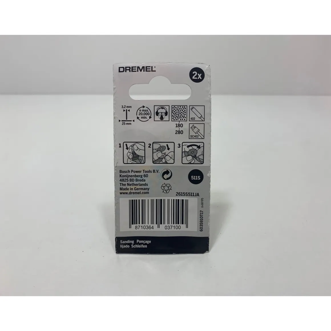 Dremel Feinschleifscheiben grob/mittel Durchmesser 25 mm