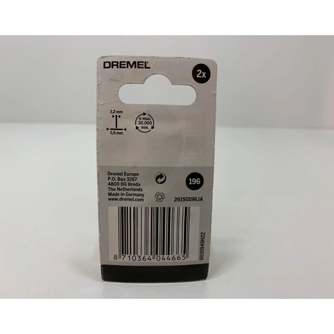 Dremel Hochgeschwindigkeits-Fräsmesser Durchmesser 5,6 mm