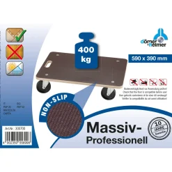 Dörner + Helmer Transportroller "Massiv Pro" 590x390 mm