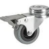 Dörner + Helmer Apparate-Lenkrolle mit Feststeller 10,2 mm verzinkt