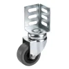 Dörner + Helmer Apparate-Lenkrolle mit Winkelblech 50 x 19 mm